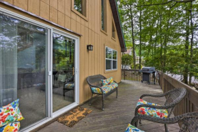Lake Harmony Family Getaway with Deck and Grill!